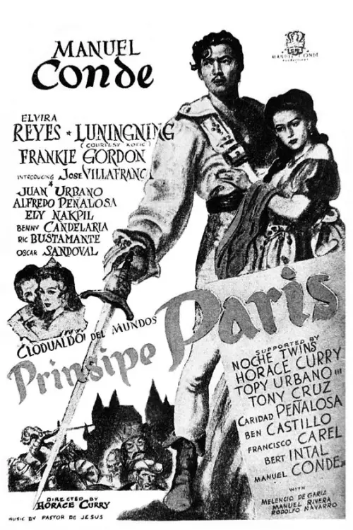 Movie poster "Prinsipe Paris"