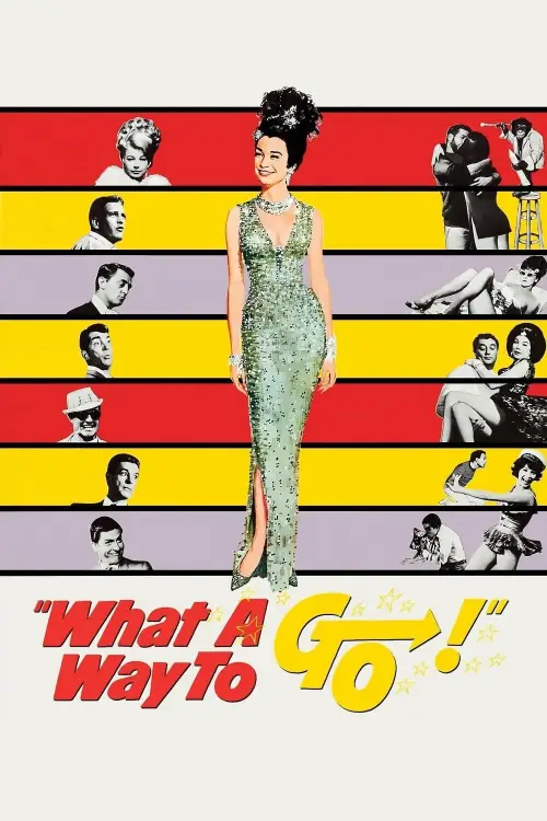 Movie poster "What a Way to Go!"