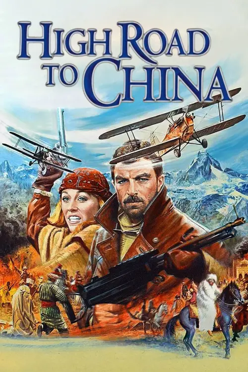Movie poster "High Road to China"