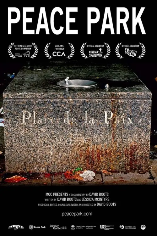 Movie poster "Peace Park"