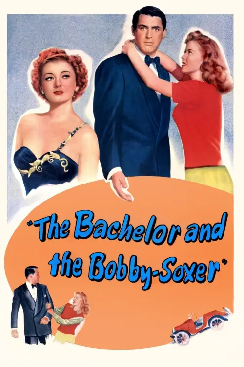 Movie poster "The Bachelor and the Bobby-Soxer"