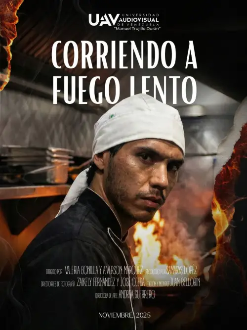 Movie poster "Corriendo a Fuego Lento"