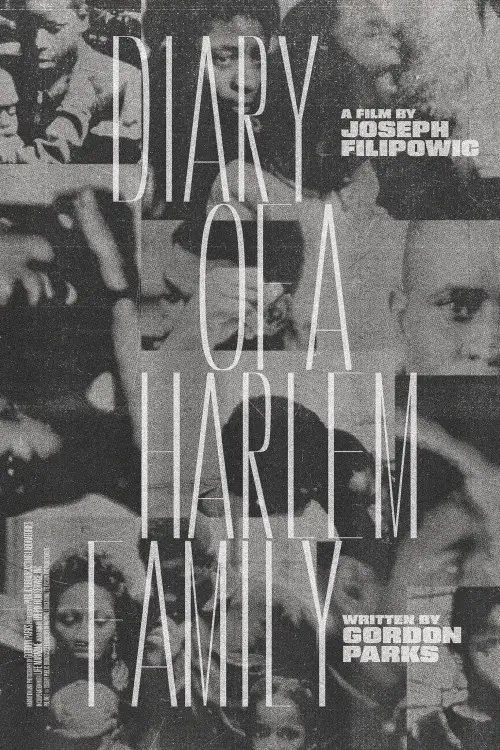 Movie poster "Diary of a Harlem Family"