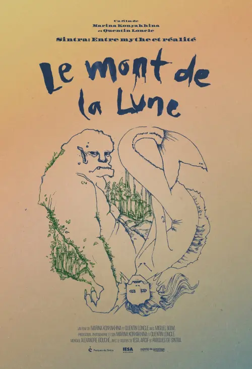 Movie poster "Le Mont de la Lune"