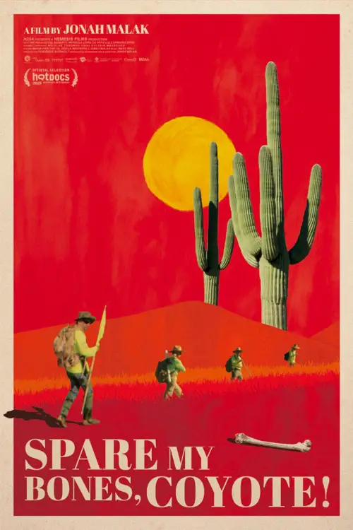 Movie poster "Spare My Bones, Coyote!"