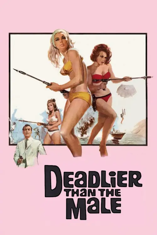 Movie poster "Deadlier Than the Male"