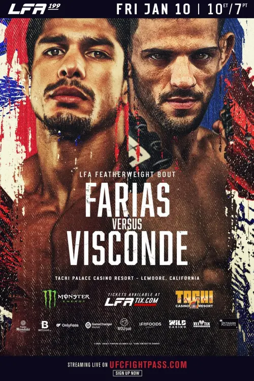 Movie poster "LFA 199: Farias vs. Visconde"