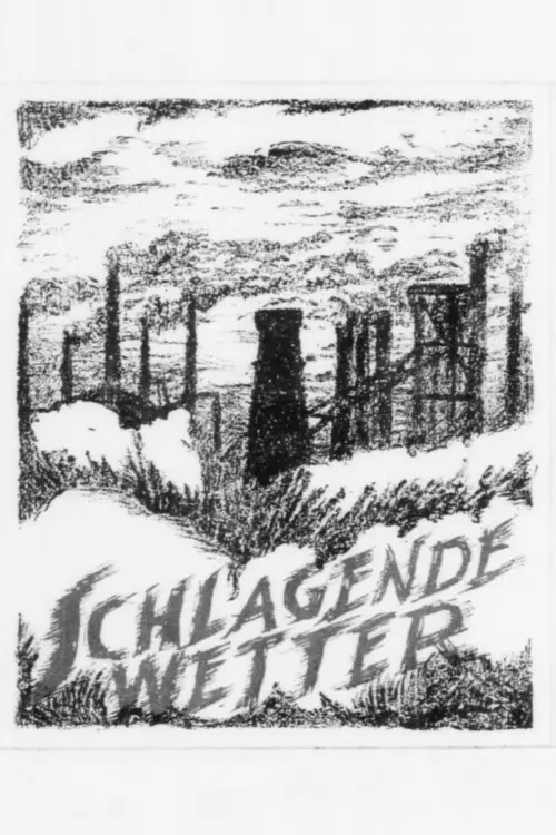 Movie poster "Schlagende Wetter"
