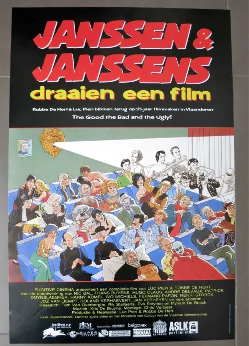 Movie poster "Janssen & Janssens draaien een film"