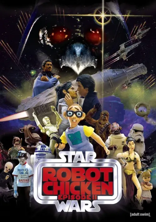 Movie poster "Robot Chicken: Star Wars Episode II"