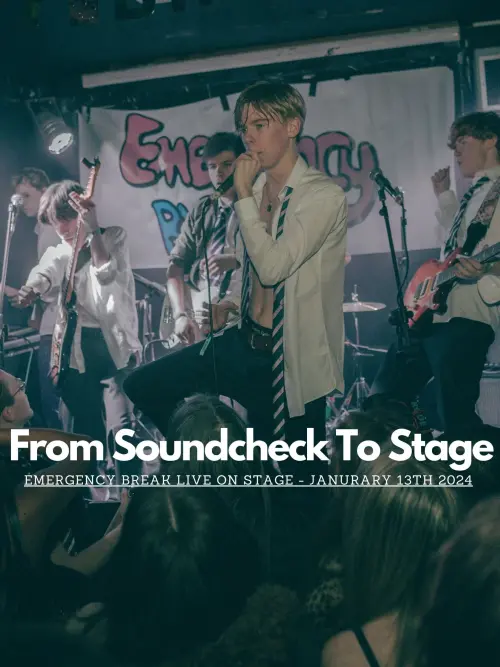 Movie poster "From Sound Check To Stage: Emergency Break"