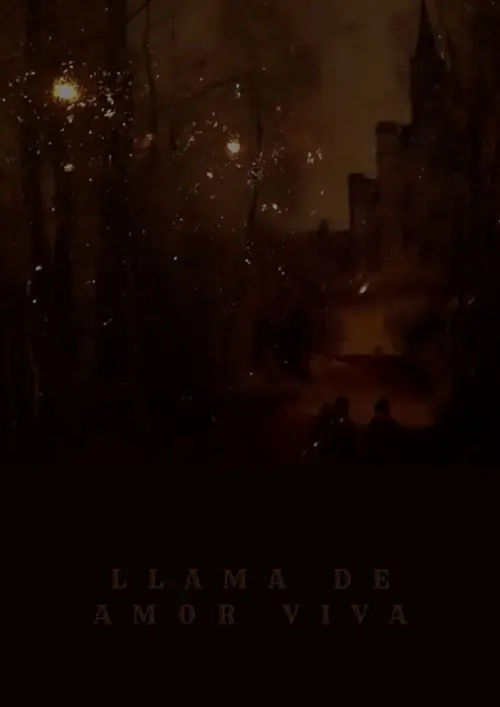 Movie poster "Llama de amor viva"