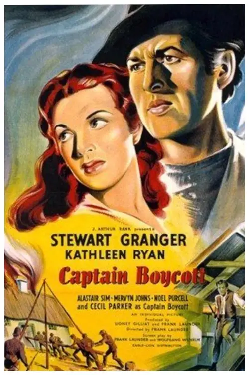 Movie poster "Captain Boycott"