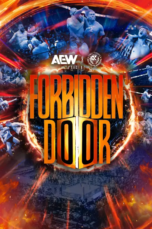 Movie poster "AEW x NJPW Present Forbidden Door 2024"