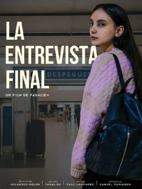 Movie poster "The Final Interview"