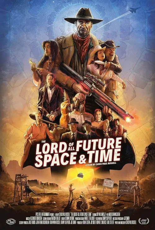 Movie poster "The Lord of All Future Space & Time"