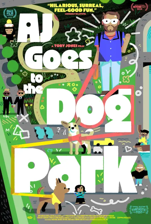 Movie poster "AJ Goes to the Dog Park"