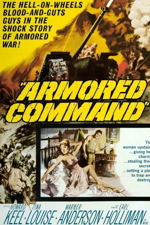 Movie poster "Armored Command"