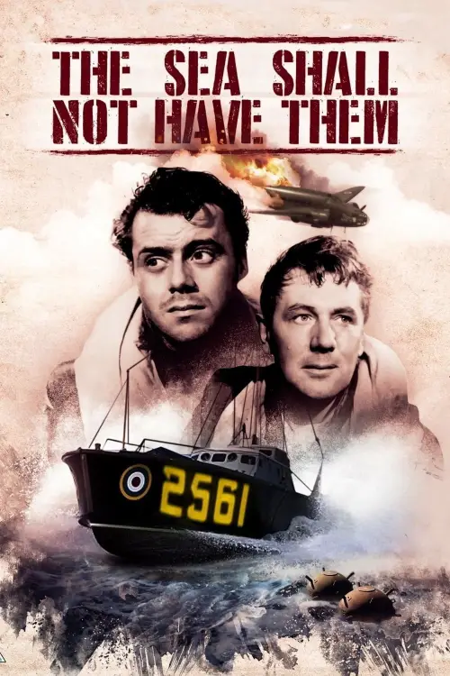 Movie poster "The Sea Shall Not Have Them"