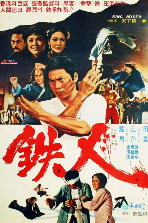 Movie poster "Five Fingers of Death"