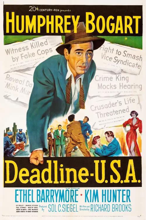 Movie poster "Deadline - U.S.A."