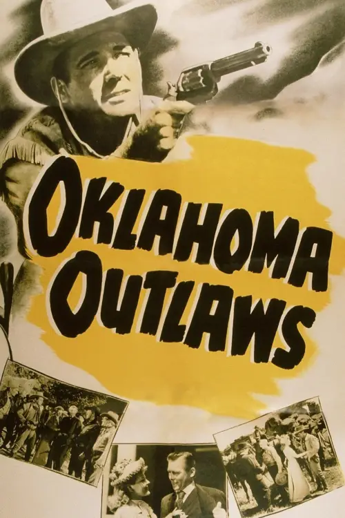 Movie poster "Oklahoma Outlaws"
