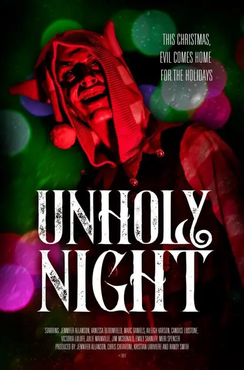Movie poster "Unholy Night"
