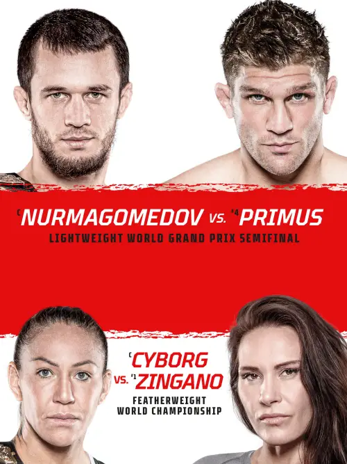 Movie poster "Bellator 300: Nurmagomedov vs. Primus"