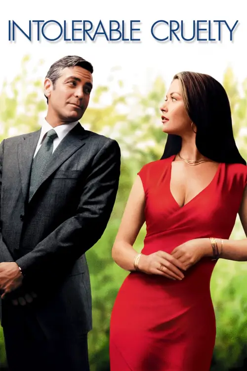 Movie poster "Intolerable Cruelty"