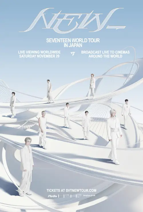 Movie poster "SEVENTEEN WORLD TOUR [NEW_] IN JAPAN: LIVE VIEWING"