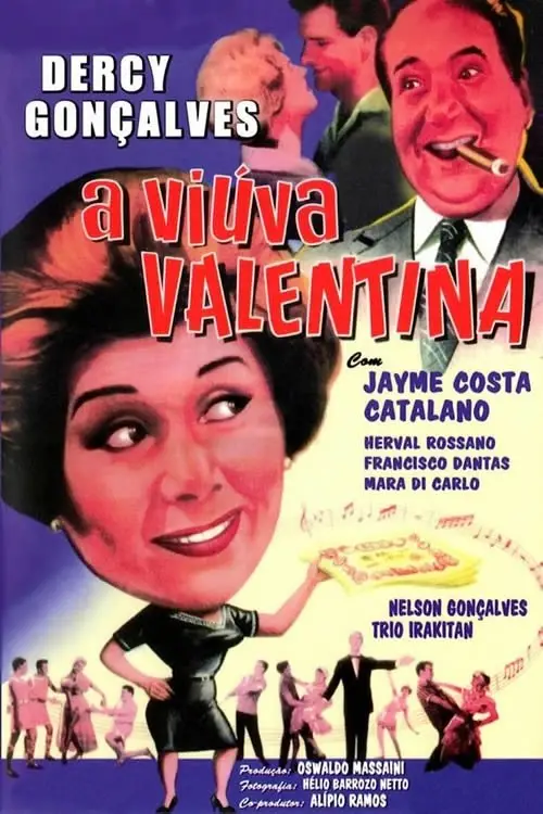 Movie poster "A Viúva Valentina"