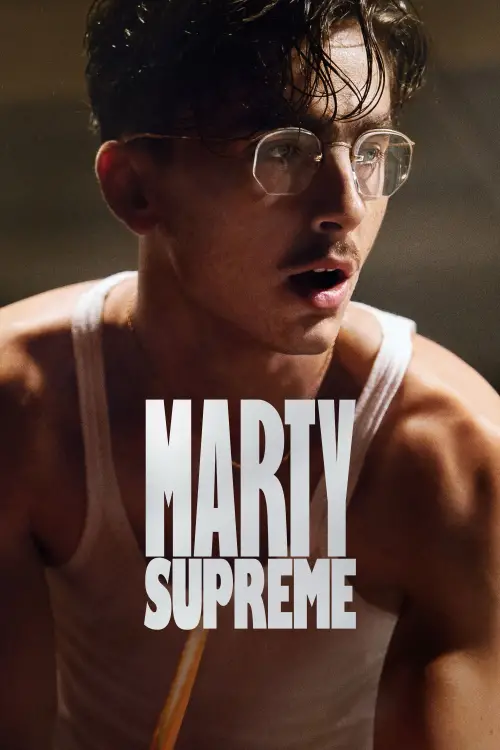 Movie poster "Marty Supreme"