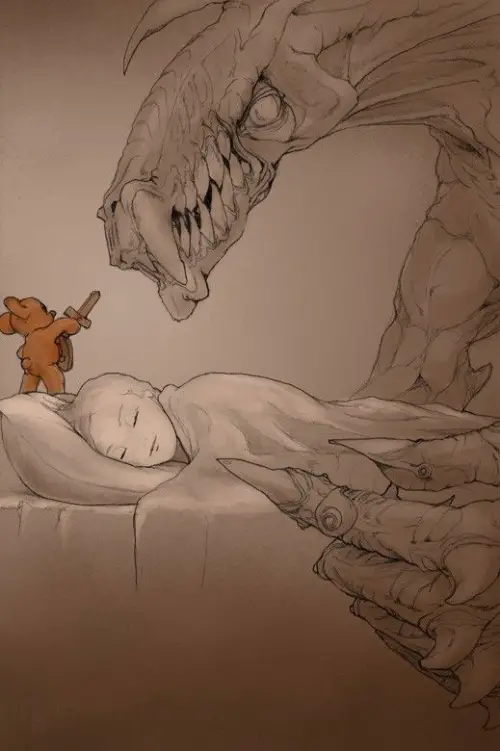 Movie poster "Teddy and the Guardians of the Night"