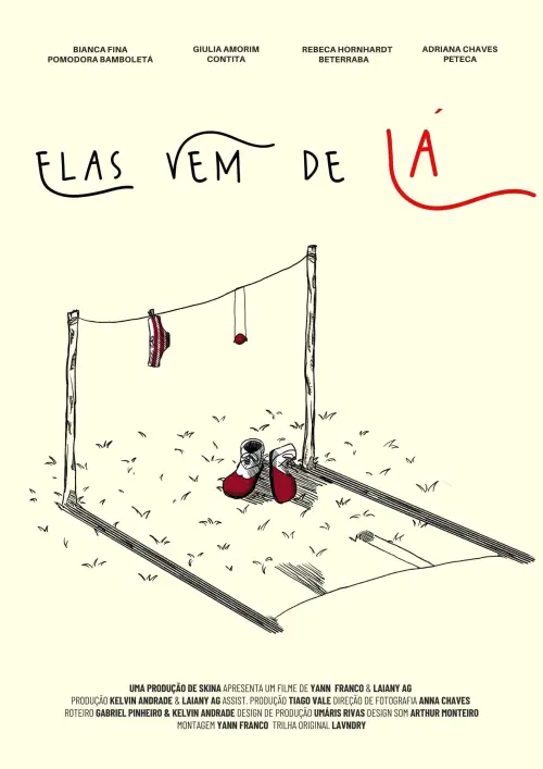 Movie poster "Elas vêm de LÁ"