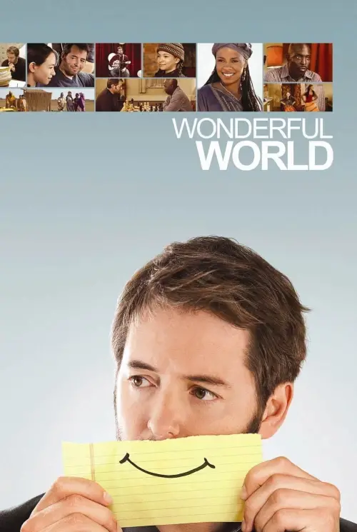 Movie poster "Wonderful World"