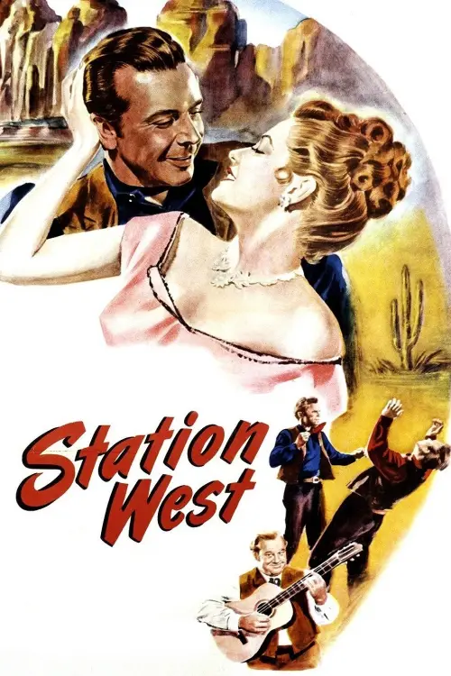 Movie poster "Station West"