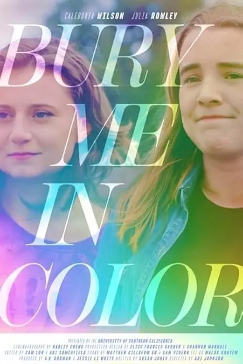 Movie poster "Bury Me In Color"