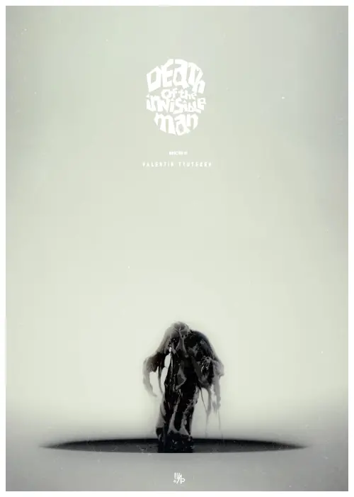 Movie poster "Death of the invisible man"