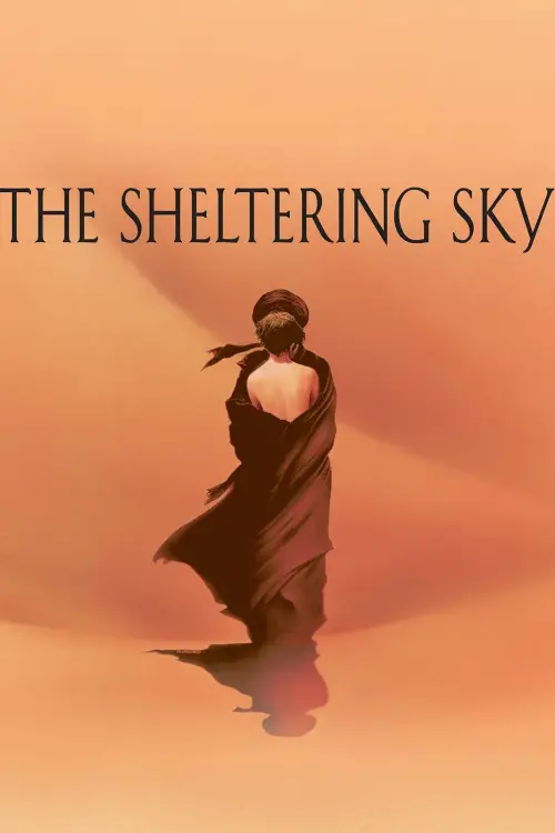 Movie poster "The Sheltering Sky"