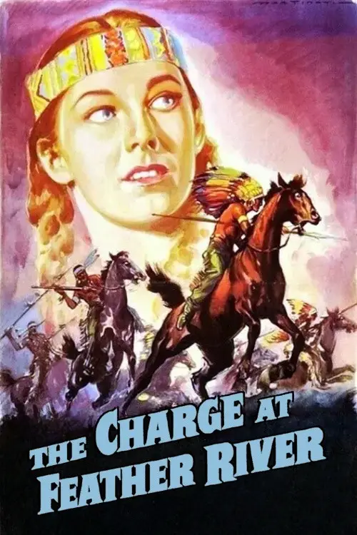 Movie poster "The Charge at Feather River"