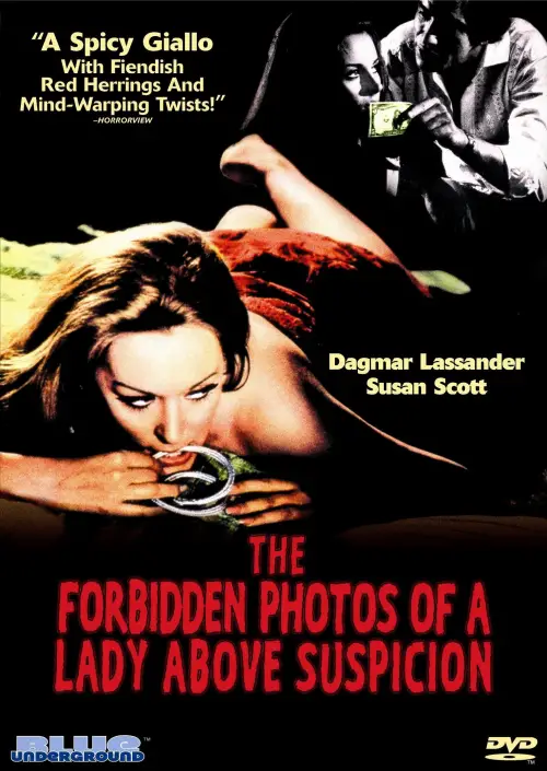 Movie poster "The Forbidden Photos of a Lady Above Suspicion"