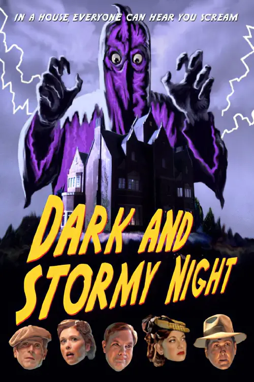 Movie poster "Dark and Stormy Night"