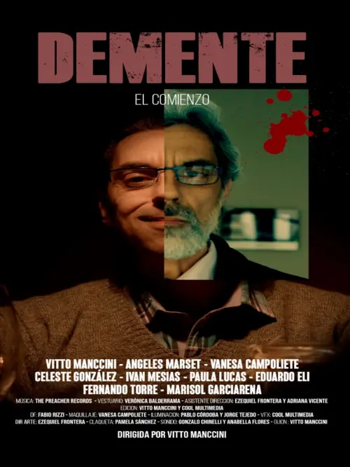 Movie poster "Demente"
