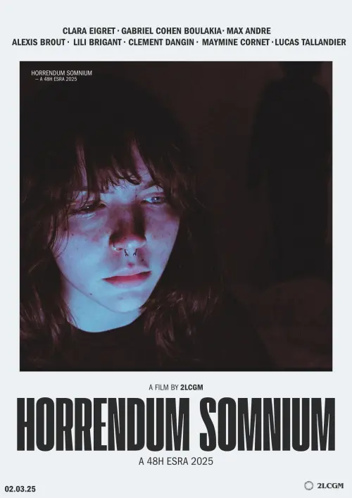 Movie poster "Horrendum Somnium"