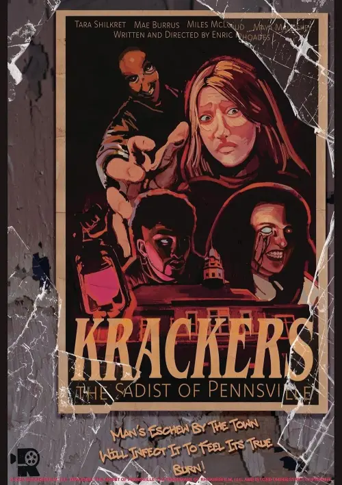 Movie poster "Krackers: The Sadist of Pennsville"