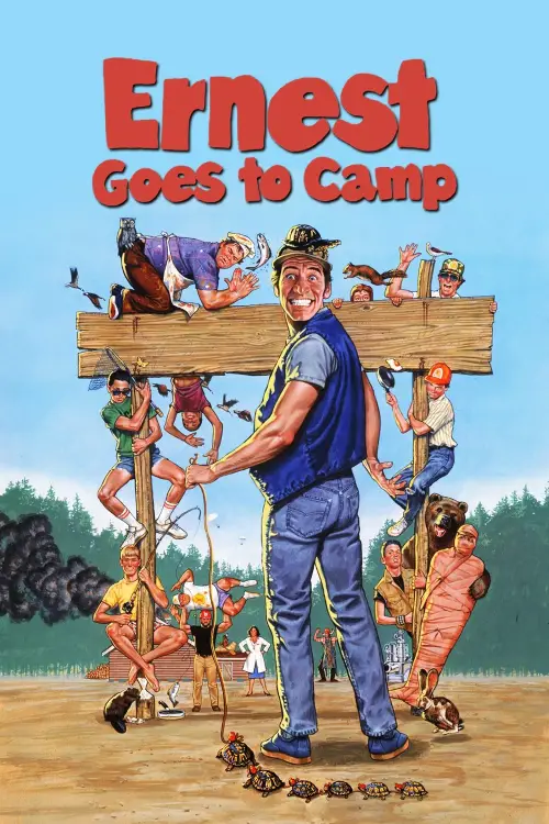Movie poster "Ernest Goes to Camp"
