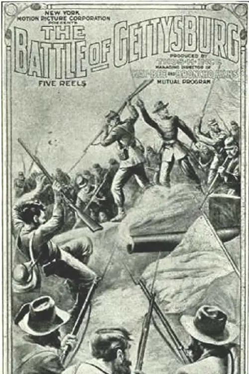 Movie poster "The Battle of Gettysburg"