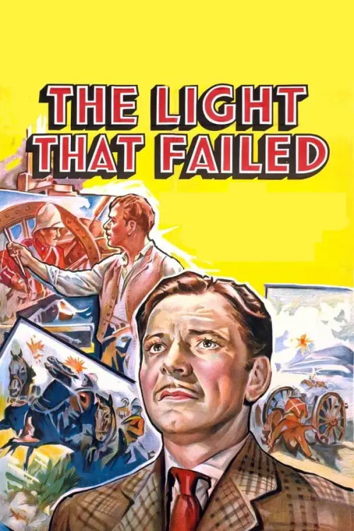 Movie poster "The Light That Failed"