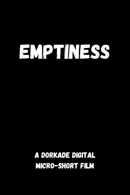 Movie poster "Emptiness"