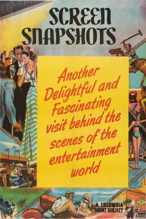 Movie poster "Screen Snapshots Series 9, No. 14"